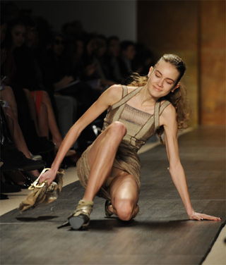 Illustration for article titled Fashion Week: Living The Nightmare In 6-Inch Platform Heels